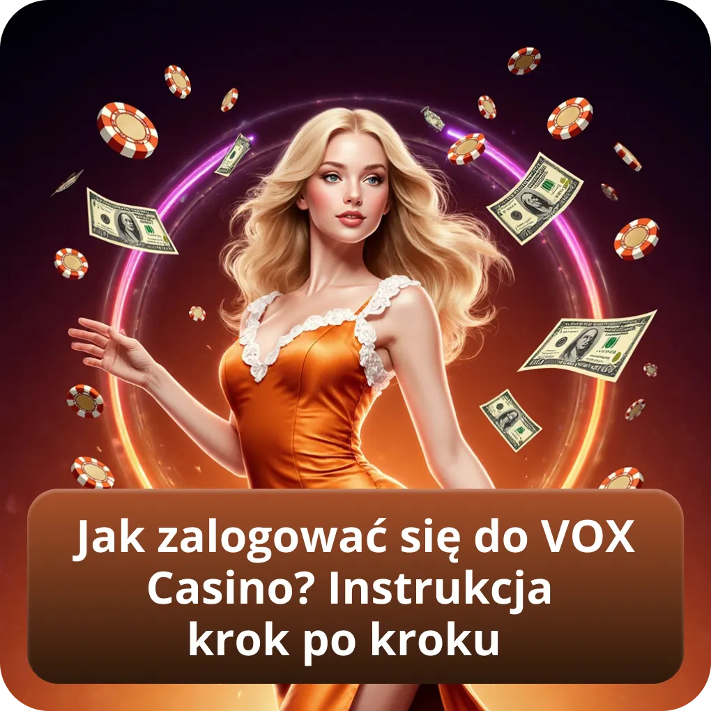 Jak zalogować się do VOX Casino instrukcja krok po kroku