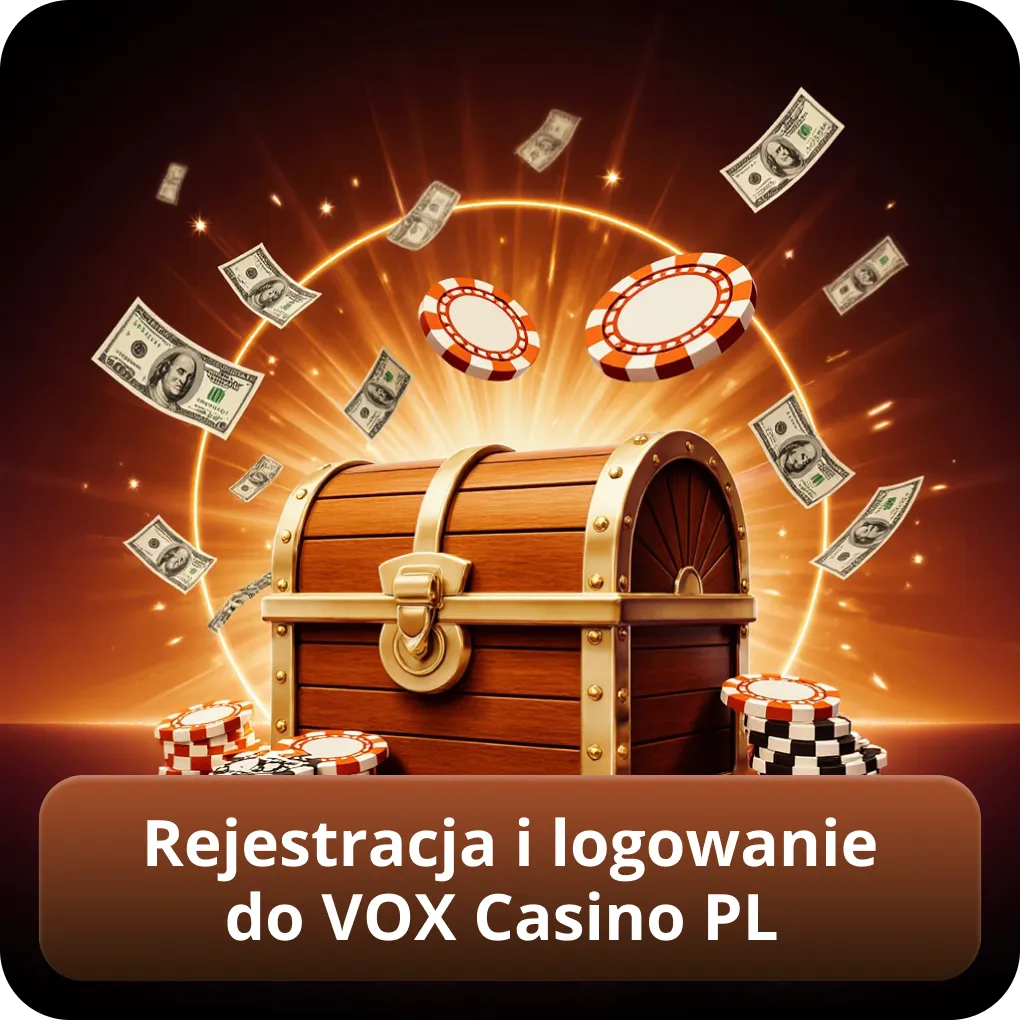 Rejestracja i logowanie do VOX Casino PL